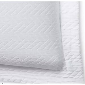 Ralph Lauren Home White KAIA Chevron Matelasse' Standard Sham Retail $145
